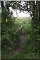 Footbridge on Footpath to St Mary-In-The-Marsh in TN29 0DB