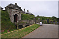 Falmouth : Pendennis Castle Entrance in TR11 4LP