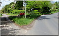 Grass triangle junction in Poolmill, Bridstow in HR9 6JU