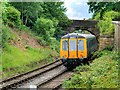 East Lancashire Railway Railcar at Heywood in OL10 1QE