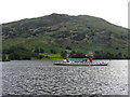MY Raven departs Glenridding Pier on Ullswater in CA11 0PJ
