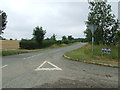 Road Junction in IP20 9LW
