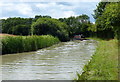 Narrowboat on the Grand Union Canal in NN6 6ZF