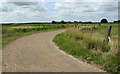 Farm road on Heigham Holmes in NR29 4RG