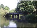 Former railway bridge over the River Great Ouse in MK41 9DJ