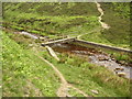Footbridge over Wessenden Brook, Marsden in HD7 6NP