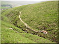 The Pennine Way crossing Blakely Clough, Marsden in HD7 6NP