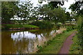 Trent & Mersey Canal near Bridge Farm in Church Lawton