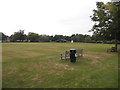 The cricket pitch on Wisborough Green in RH14 0DA