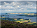 Outer Cromarty Firth from Cnoc Fyrish in IV16 9XL