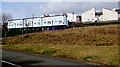 Houses above Heol Pendyrus, Penrhys in CF43 3AN