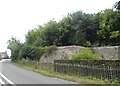Old wall by the A283 entering Petworth in GU28 0DN