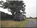 Old lorry on Durbans Road in RH14 0AX
