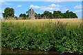 Acton Trussell church seen from canal towpath in ST17 0RJ