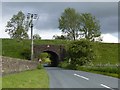 Bridge under the former railway, Threshfield in BD23 5HQ