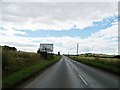 B939 approaching cross roads at Strathkinness in KY16 8NY