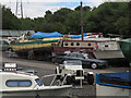 Classic cars at Fallwood Marina in LS13 1GA