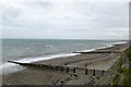 Groynes at Criccieth in LL52 0ER