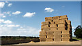 Stack of baled straw in NR14 7FD