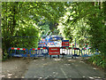 Moor Park Lane is closed in GU9 8DA