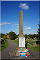 War memorial at North Newbald, East Yorkshire in YO43 4SS