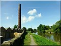 Industrial Chimney Beside Canal in BD23 1TW