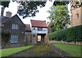 Gatehouse at Ashby St Ledgers Manor House in Ashby St. Ledgers