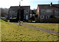 Houses at the eastern edge of Pilton Vale, Malpas, Newport in NP18 3PB