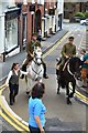 War horses in Cross Street in ST10 1JH