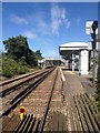 Yalding Station looking North in ME18 5HF