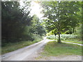 Rocky Lane at the junction of Gravel Hill in RG9 4QH