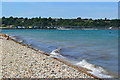Beach and sea at Bembridge Point in PO35 5SF