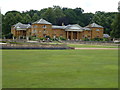 The stable block at Althorp House in Althorp