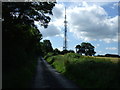Communications mast, Round Hill in NE43 7UH