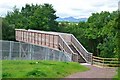 New footbridge, Gore Glen in EH23 4BP