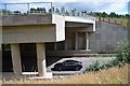 Railway bridge over the A7 in EH23 4BP