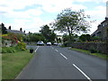 Road through Great Whittington in NE19 2HZ