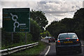 Cornwall : Approaching Treliever Roundabout in TR10 9EX