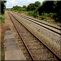 West Wales Line towards Clarbeston Road junction in SA63 4QH