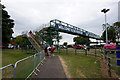 Footbridge over Dadford Road, Silverstone in NN12 8TJ