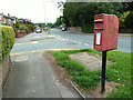 GR Postbox at junction of Pemberton Road and Tan House Lane in WN3 6LR