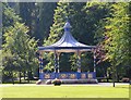Bandstand in Wilton Lodge Park, Hawick in TD9 0EL