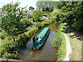 The Llangollen Canal seen from Rhosweil Bridge, Weston Rhyn in SY10 7TH