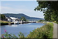 Approaching Muirtown Locks on the Caledonian Canal, Inverness in IV3 8QQ