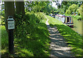 Trent & Mersey Canal Milepost near Weston-on-Trent in DE72 2BR