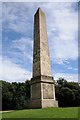 Obelisk in Holkham Park in NR23 1RT