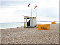 Lifeguard station on Bognor beach in PO21 1NX