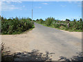 View along Cess Road in NR29 4PS