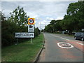 Entering Upper Caldecote in SG18 9DJ