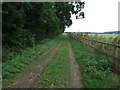 Farm track, Upper Caldecote in SG18 9BA